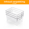 Stosh Organizer Bakjes - 8.5L - Stapelbaar - 30 x 20 x 15 cm (set van 2)