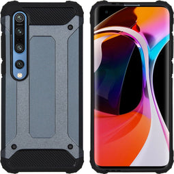 iMoshion Hoesje Geschikt voor Xiaomi Mi 10 Pro / Mi 10 Hoesje - iMoshion Rugged Xtreme Backcover - Donkerblauw