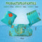 JUST23 Puddle Jumper Krokodil - Zwemvest met Verstelbare Zwembandjes - Voor Kinderen 14-25 KG - Groen