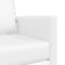 vidaXL - Vloer - Sofa - Bed - 2-in-1 - Wit - 74x77x81 - cm - Faux - Leren