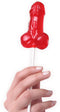 SECRETPLAY - DISPLAY ASSORTIMENT PENIS LOLLIES AARDBEI 40 STUKS | SNOEP | EROTIEK SNOEP