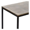 Atmooz - Wandtafel Console Damon - Rechthoek - Binnen - Meuble - Industrieel - Goud Brons en zwart - Hoogte 75cm - Metaal