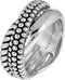 TI SENTO Ring - 925 zilver - Drie banden gerhodineerd - Zilver - Maat 17.25 mm (maat 54)