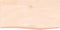vidaXL - Wandschap - 60x30x(2-6) - cm - onbehandeld - massief - eikenhout