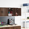 vidaXL - Garagewandkasten - 2 - st - spaanplaat - bruin - eiken