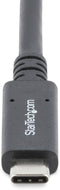 Startech.com USB-C naar USB-C kabel - 5A/100W PD - 1,8 m USB 3.0 (5Gbps) - Zwart