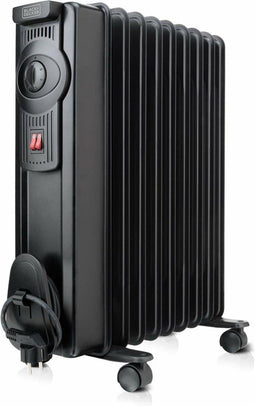 Black & Decker BXRA1500E - Convectorkachel - 1500W met instelbare thermostaat - Zwart