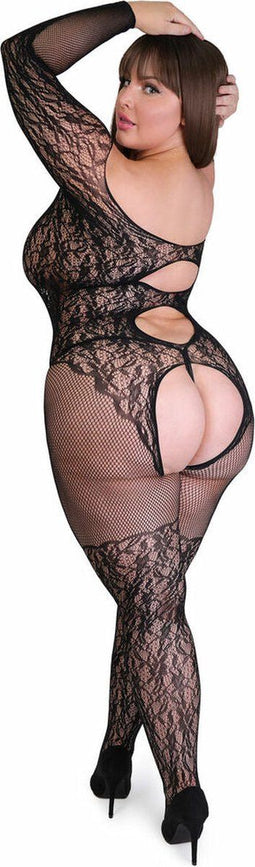 Fifty Shades of Grey - Captivate Spanking Bodystocking One Size