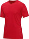 Jako Team V-Hals Dames T-Shirt - Voetbalshirts - rood - 36
