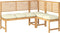 vidaXL - Ligbedkussens - voor - Zit - 6 - stuks - Crème - 40x40x8 - cm - Oxford - Stof
