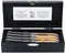 Laguiole Style de Vie Botermessen Luxury Line - 4-delig - Olijfhout