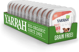 12x Yarrah Bio Hondenvoer Paté Kip & Zalm 150 gr