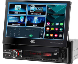 Trevi MDV6380 - Autoradio - DAB DAB+ Bluetooth Mirror Link - Zwart