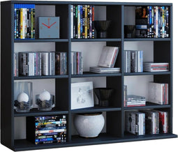 CD DVD kast open vakkenkast Megosa mini zwart
