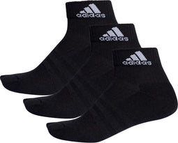 adidas Ankle Socks (3-pack) Sokken (regular) - Maat 39-42 - Unisex - zwart/wit