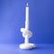 Geknoopte Kandelaar Zwart / Knotted Candleholder Black | Dutch Design kandelaar Werkwaardig.
