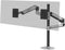 Ergotron LX Dual Stacking Arm - Bureaumount - Horizontaal draaibaar Verstelbare hoogte - Aluminium (2 stuks)