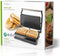 Nedis Contact Grill - 700 W - 23 x 14.5 cm - Aluminium / Kunststof