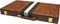 Buffalo BK1215M - Backgammon set - Kunstleren koffer met dobbelstenen - Bruin