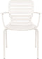 Zuiver Vondel Tuinstoel - Beige - Armleuning - 2 stuks