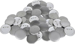 vidaXL - 500 st - Buttononderdelen - 58 mm - Zilver (500 st)
