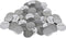 vidaXL - 500 st - Buttononderdelen - 58 mm - Zilver (500 st)