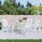 vidaXL - Tuinstoelkussens - 4 - st - bladpatroon - 50x50x3 - cm - stof