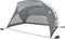 vidaXL - Strandtent - 274x178x170/148 - cm - 185T - polyester - grijs