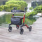Qunn rollator - dubbel opvouwbaar - lichtgewicht en stijlvol - Rood