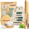CHOOSE Travel Gift Box - Tandpasta Tabletten 6 Weken Voorraad - Bamboe Pot - Bamboe Tandenborstel - Tandenborstel koker