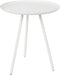 Housecraft Living Frost Bijzettafel Rond Metaal 39 cm Wit
