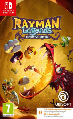 Rayman Legends - Nintendo Switch - Definitive Edition - Code in a box