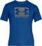 Under Armour UA BOXED SPORTSTYLE SS Heren Sportshirt - Blauw - Maat M