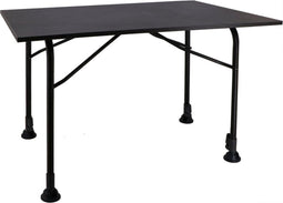 Travellife Barletta Ultra 120 - Inklapbare campingtafel - Verstelbare hoogte 66-94 cm - Antraciet