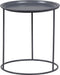 WOOOD Ivar Bijzettafel M - Metaal - Asphalt - 43x40x40
