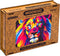 UNIDRAGON Houten Puzzel Voor Volwassenen Woosaic - Hologram Leeuw - 500 stukjes - 38x28 cm