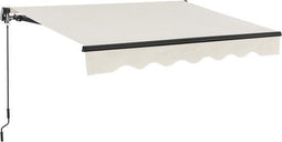 Zonnescherm / Luifel - 300 x 250 cm - Beige - Incl. Bevestigingsmaterialen
