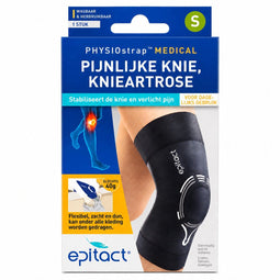 Epitact PhysioStrap Medical Kniebrace - Maat S 35 - 38 cm- Stabiliserend - Flexibel en Dun - 1 Stuk