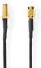 Nedis CSGL02020BK05 - SMA-antennekabel - 50cm - Zwart