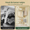 SoBuy Telescopisch kledingrek - Open verstelbare kledingkast - 3 planken - Wit