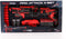 Tack Pro® Rattle Belt X set met 40 darts en accessoires - Rood/Zwart - 50cm