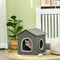 PawHut Katzenhaus mit weichem Kissen D30-630V00