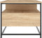 vidaXL - Salontafel - 100x51x45 - cm - bewerkt - hout - sonoma - eikenkleurig