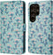 imoshion Hoesje Geschikt voor Samsung Galaxy S24 Ultra Hoesje Met Pasjeshouder - imoshion Design Bookcase smartphone - Meerkleurig / Blue Flowers