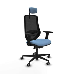 Bureaustoel Piqueras y Crespo D036G2W Hemelsblauw