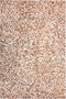 TORUL - Patchwork vloerkleed - Lichtbeige - 160 x 230 cm - Koeienhuid leer