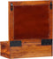 vidaXL - Wandkast - 40x20x50 - cm - Massief - Acaciahout