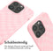 iMoshion Hoesje Geschikt voor iPhone 14 Pro Hoesje Met Koord - iMoshion Siliconen design hoesje met koord - Roze / Retro Pink