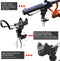 RVS Hengelhouder - Set van 2 - Zwart
