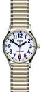 Able2 Gardé Staal Bicolor Horloge 26 mm – Mesh Band Zilver/Goud – Witte Wijzerplaat